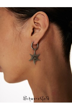 Star Swirl Earrings