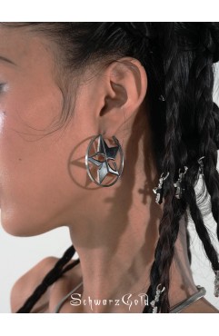 25AW LOGO EARRINGS