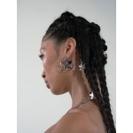 25AW LOGO EARRINGS