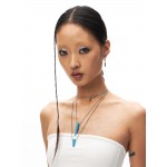 25ss Blue Bullet Necklace
