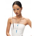25ss Blue Bullet Necklace