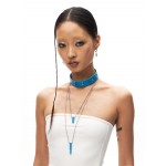 25ss Blue Bullet Necklace