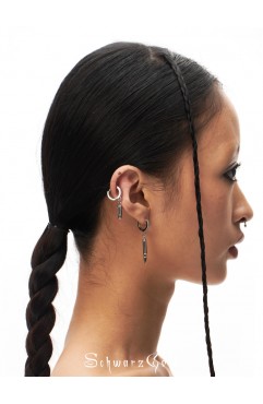 25ss Silver Bullet  Earrings