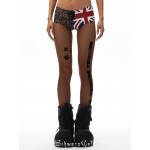 25ss  Bullet Hole Print Silk Socks