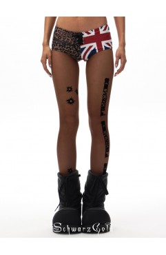 25ss  Bullet Hole Print Silk Socks