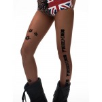 25ss  Bullet Hole Print Silk Socks