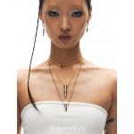 25ss Silver Bullet Necklace