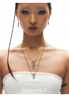 25ss Silver Bullet Necklace