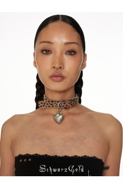 Distressed Heart Choker