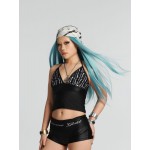 Gun Printed Top